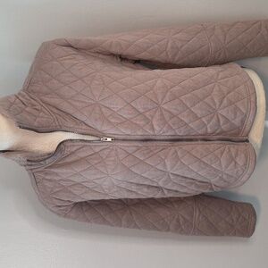 RBX Perfect Weekend Quilted Jacket / Light Brown / Large